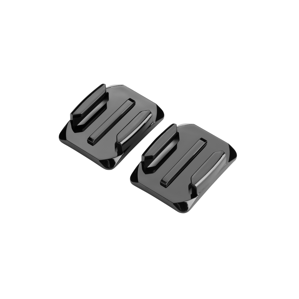 Adhesive mounts for curved surfaces 2 pcs