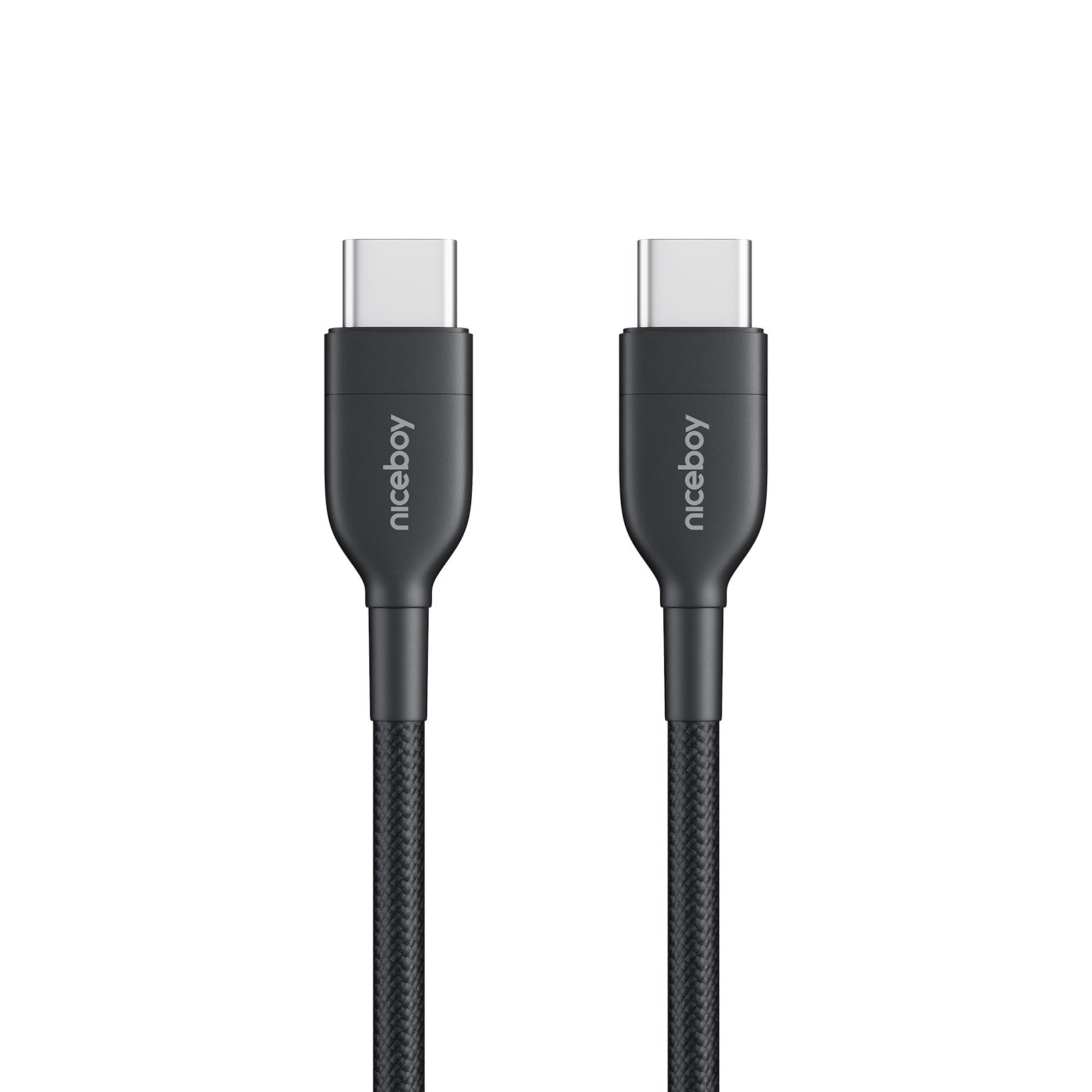 Niceboy Magnetic Charging Cable USB-C to USB-C 240W Black