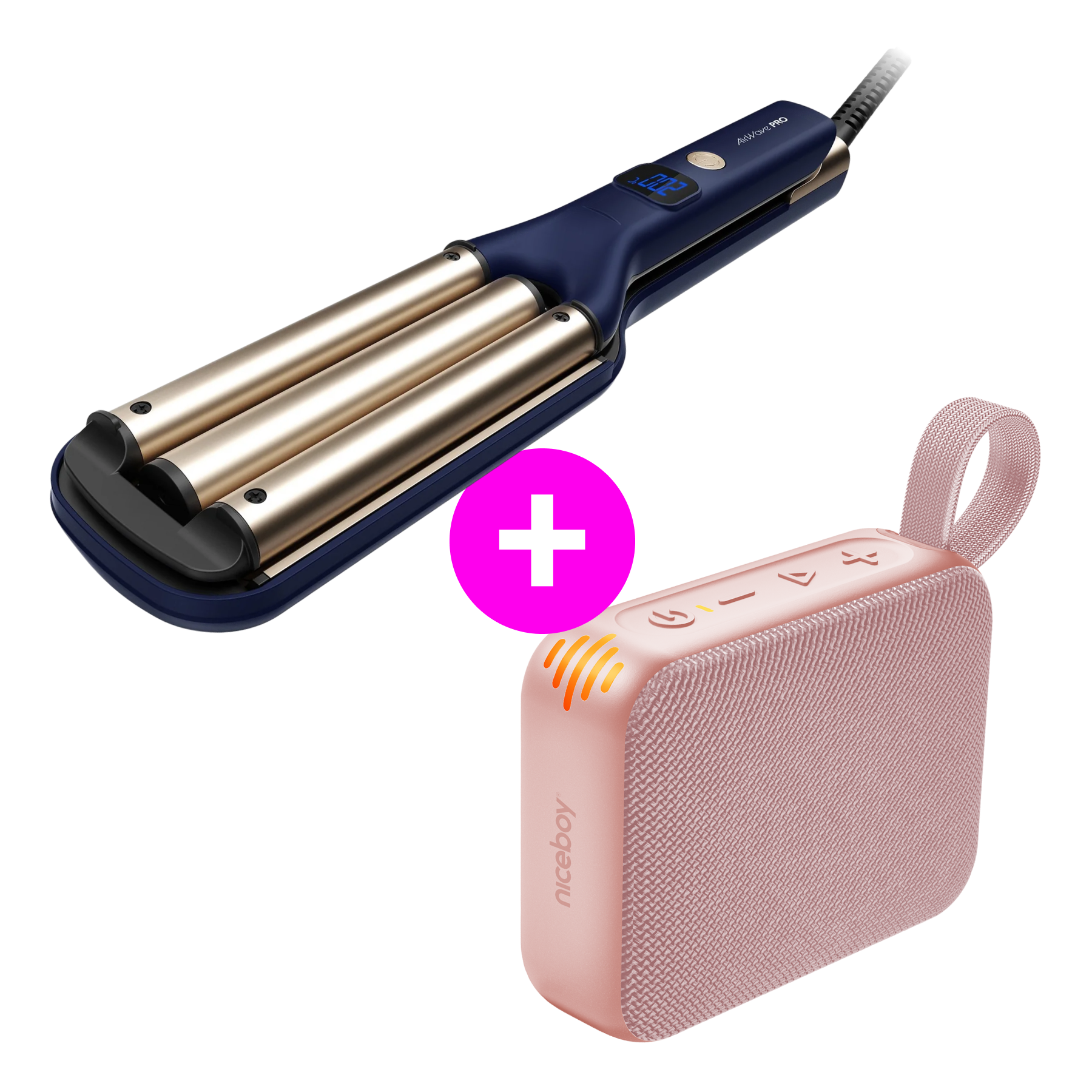 Zestaw promocyjny AirWave PRO + Atom 4 Pink