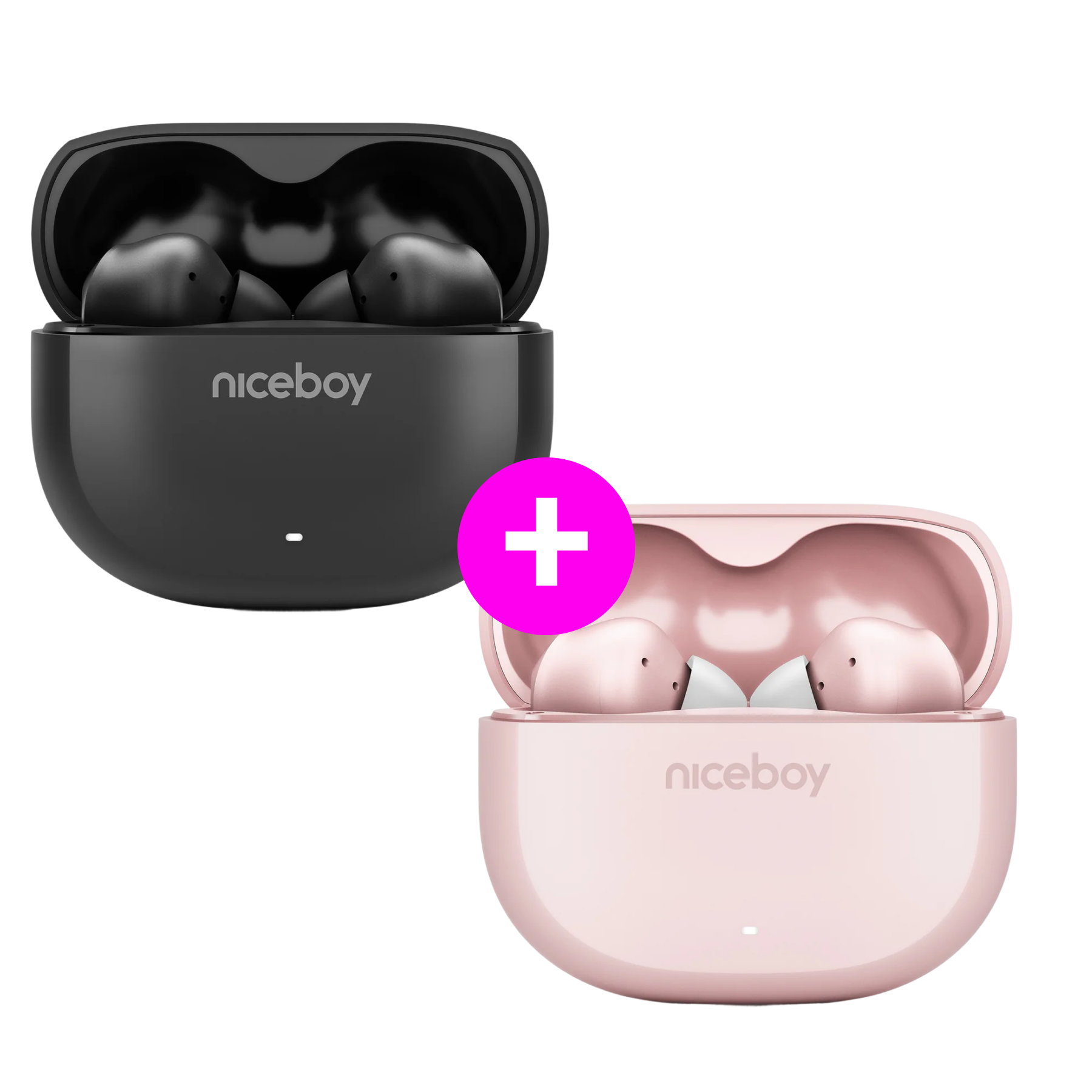 Zestaw promocyjny 2× Pins 4 Black + Pink