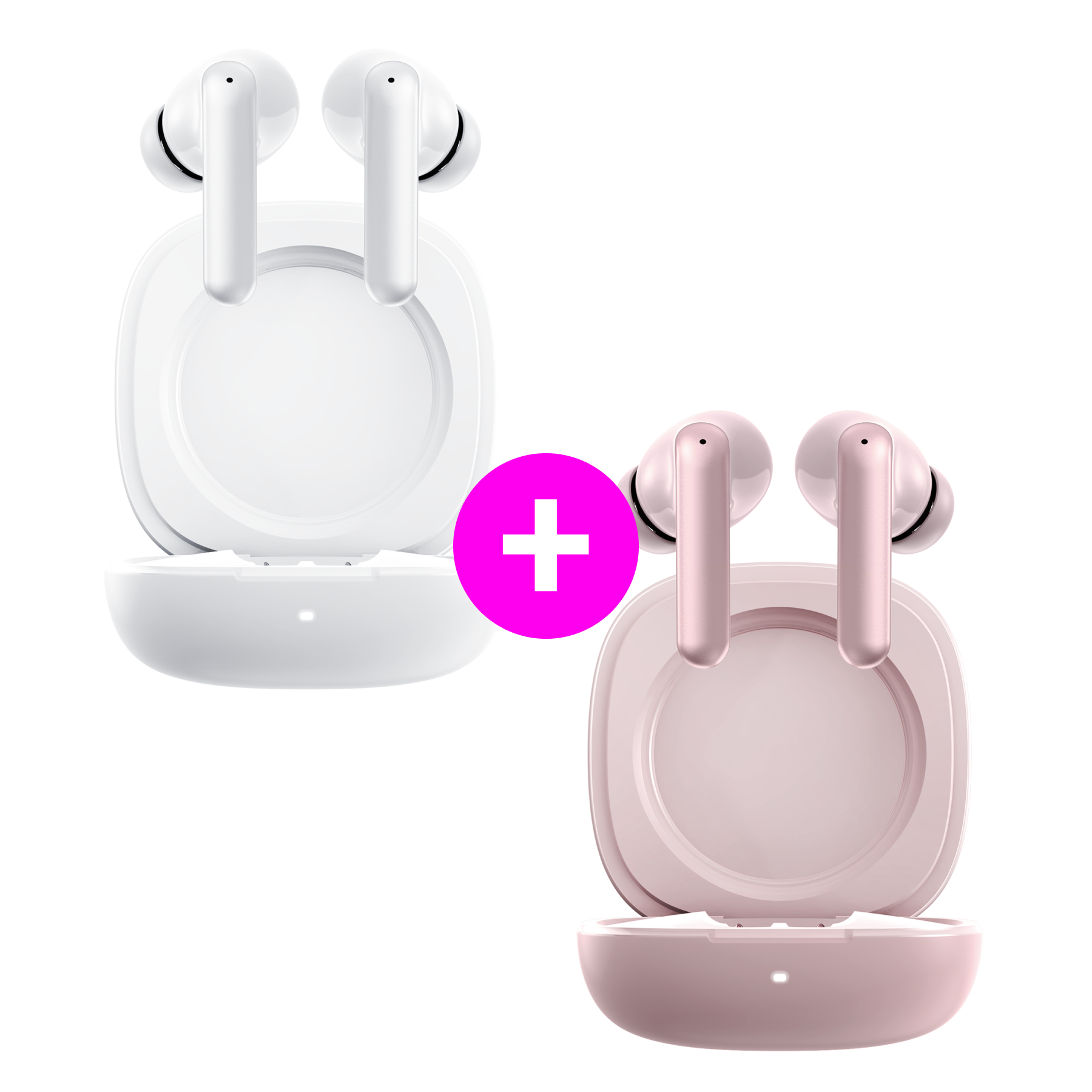 Zestaw promocyjny 2× Pins 4 PRO White + Pink