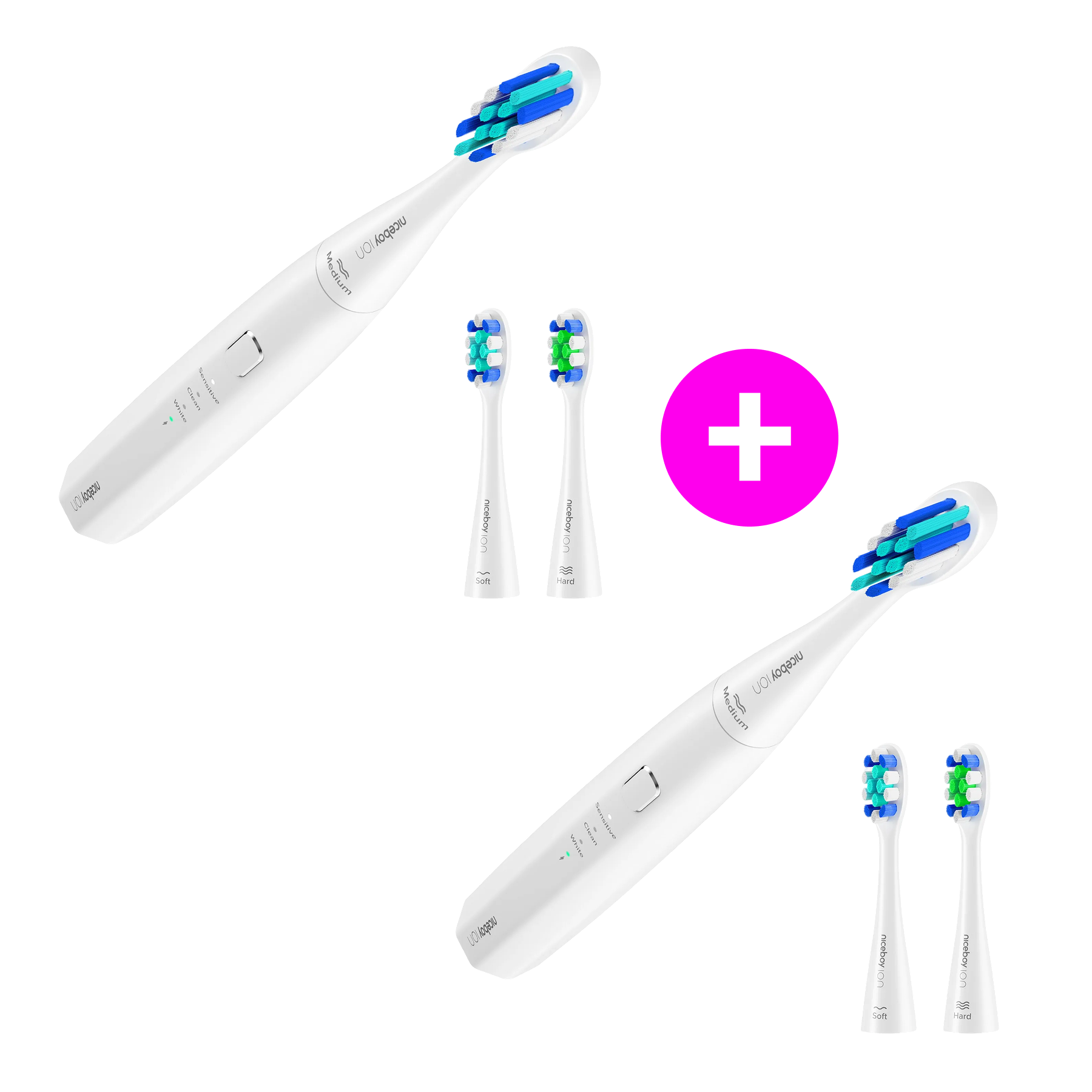 Zestaw promocyjny 2× Sonic Lite White