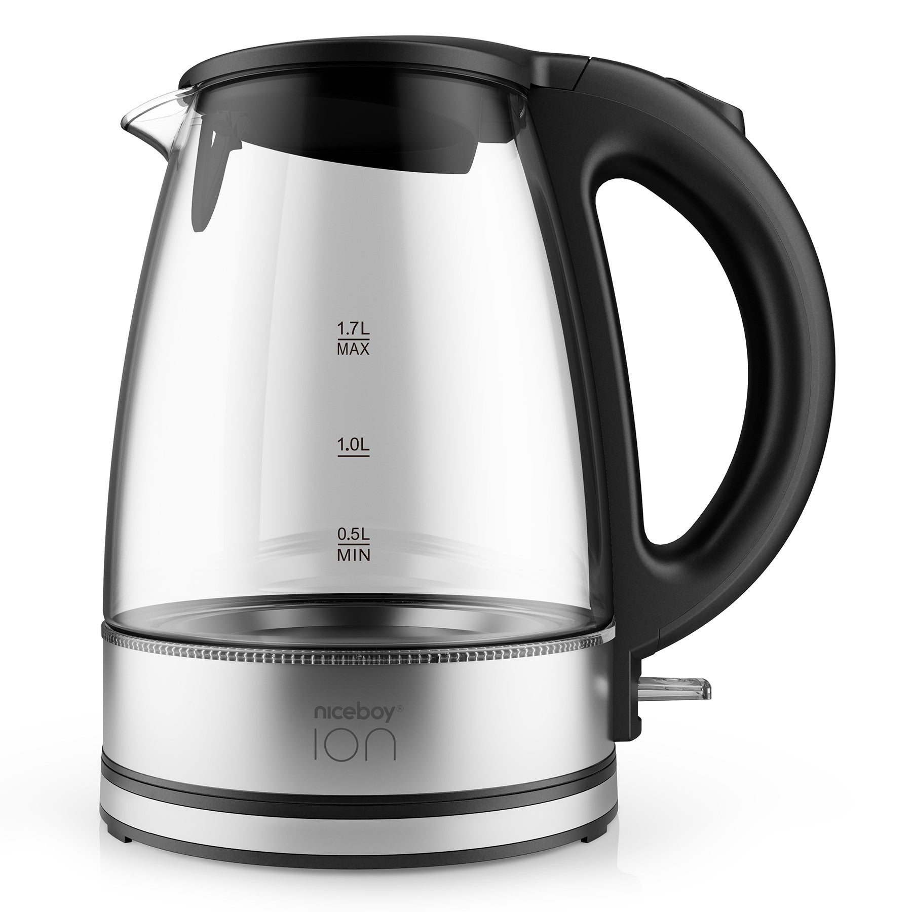 Kettle K1 Crystal Glass Black