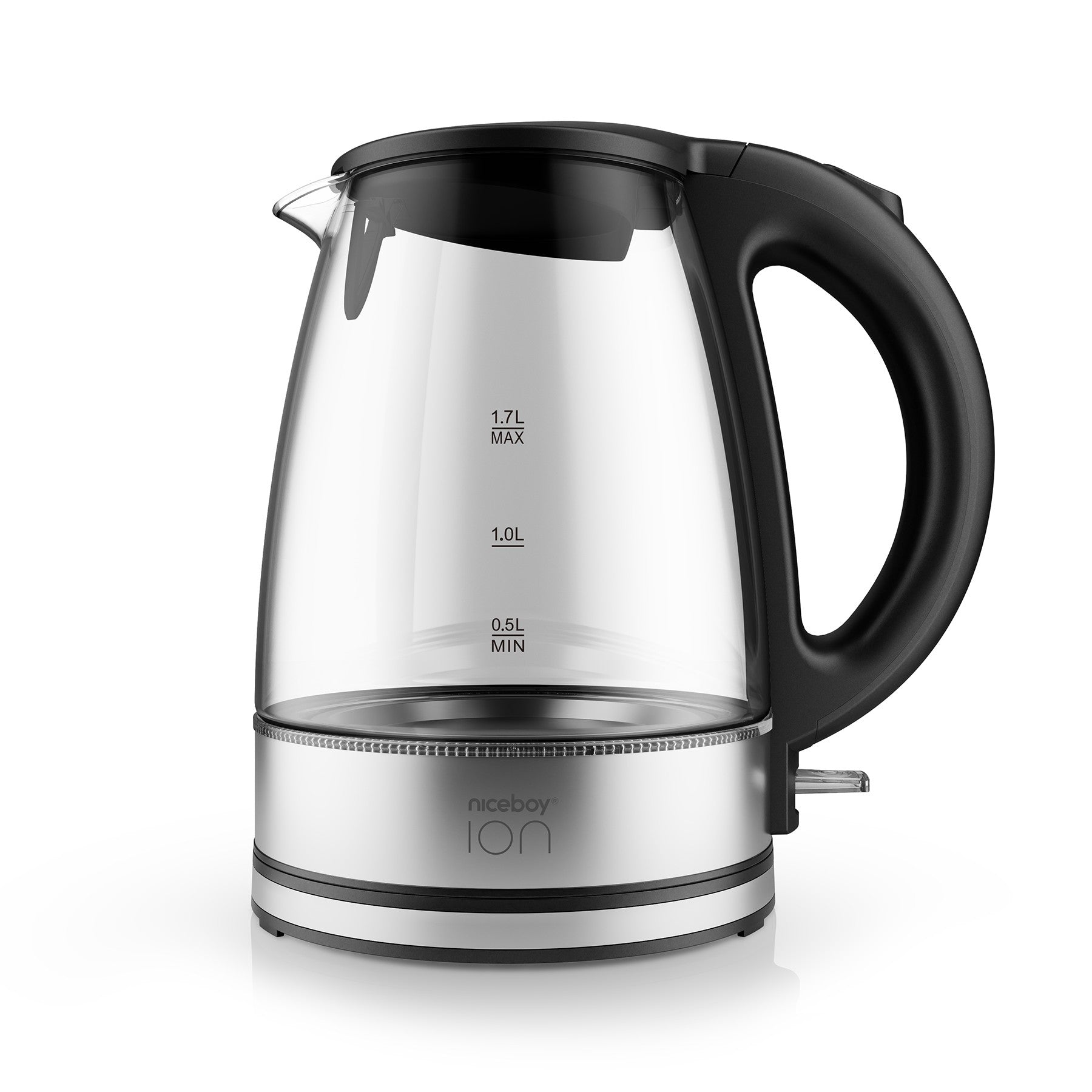 Kettle K1 Crystal Glass Black