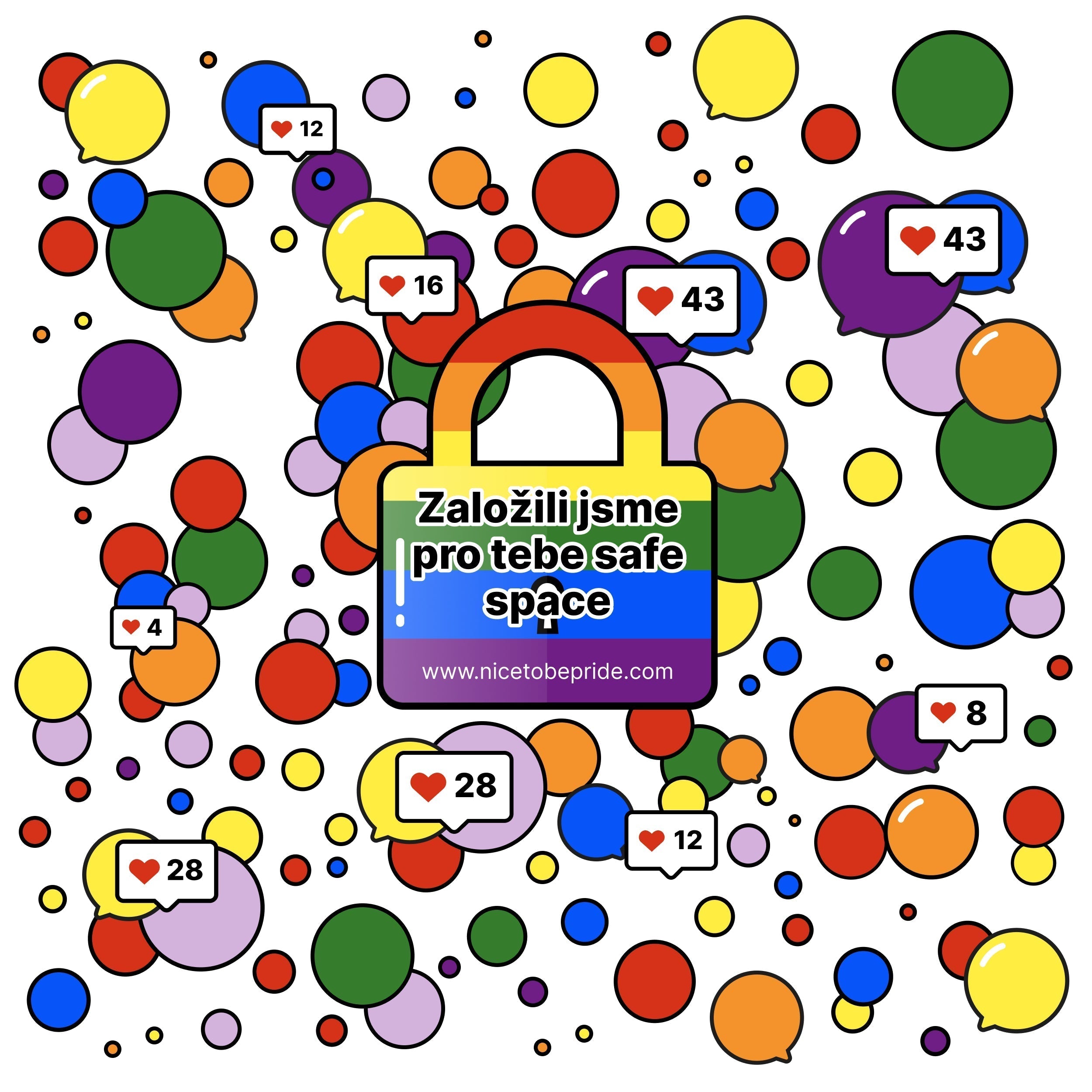 Nicetobepride: zeď, která spojuje