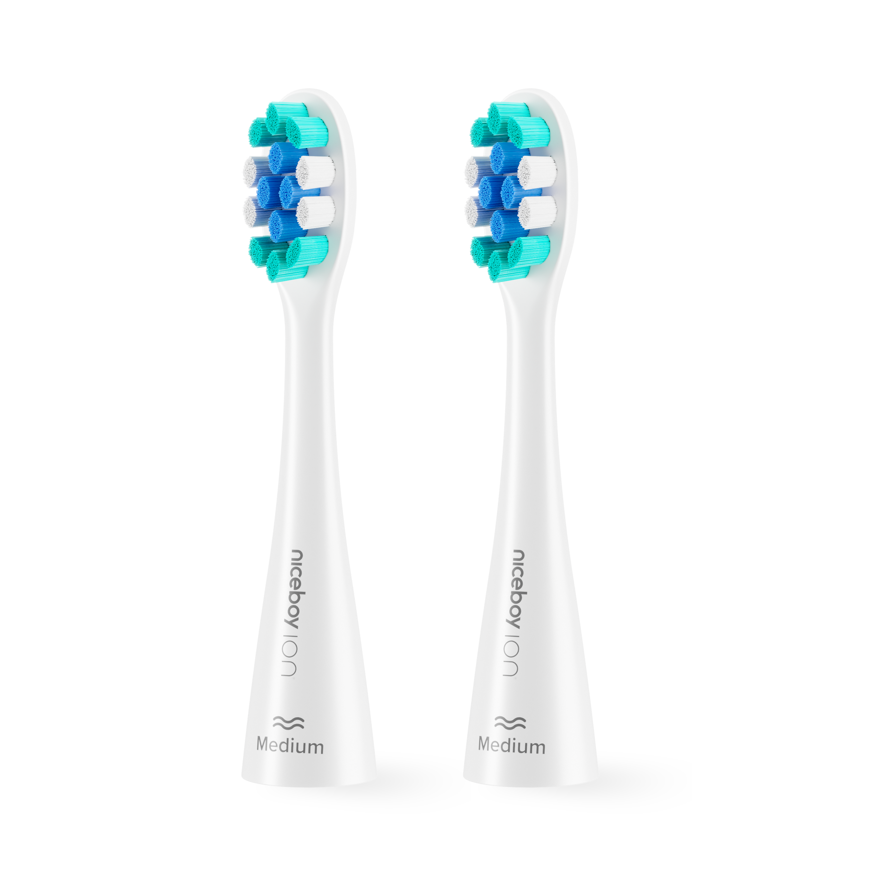 Náhradní hlavice Sonic Medium white 2 ks