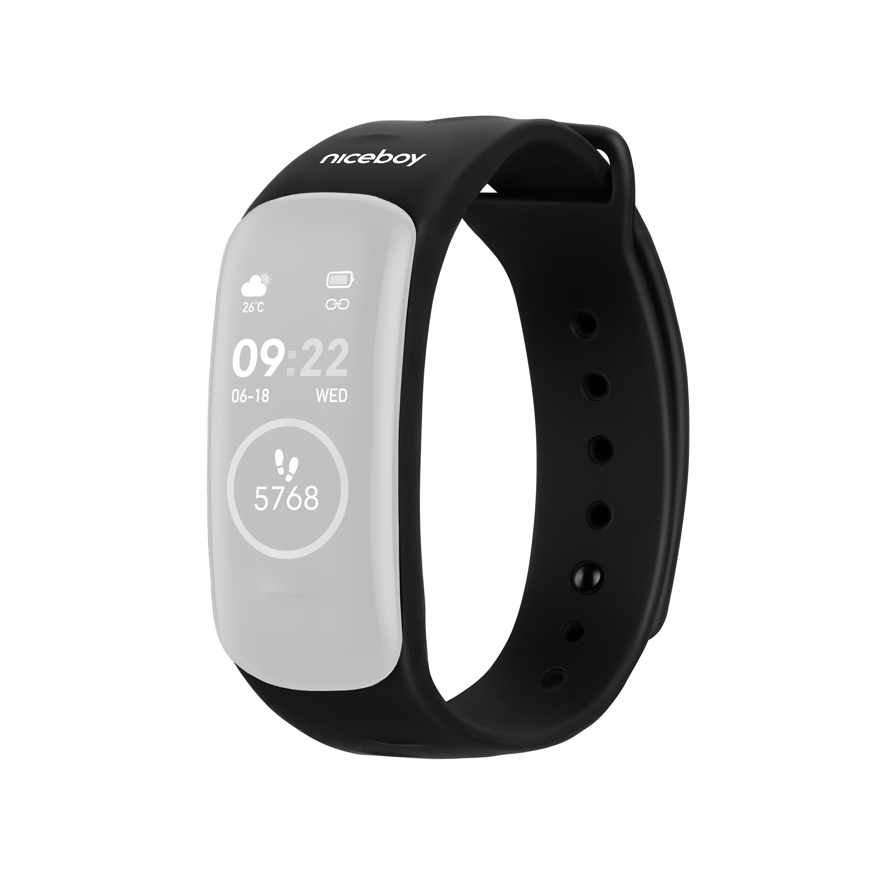 X-fit PLUS Band 20mm black