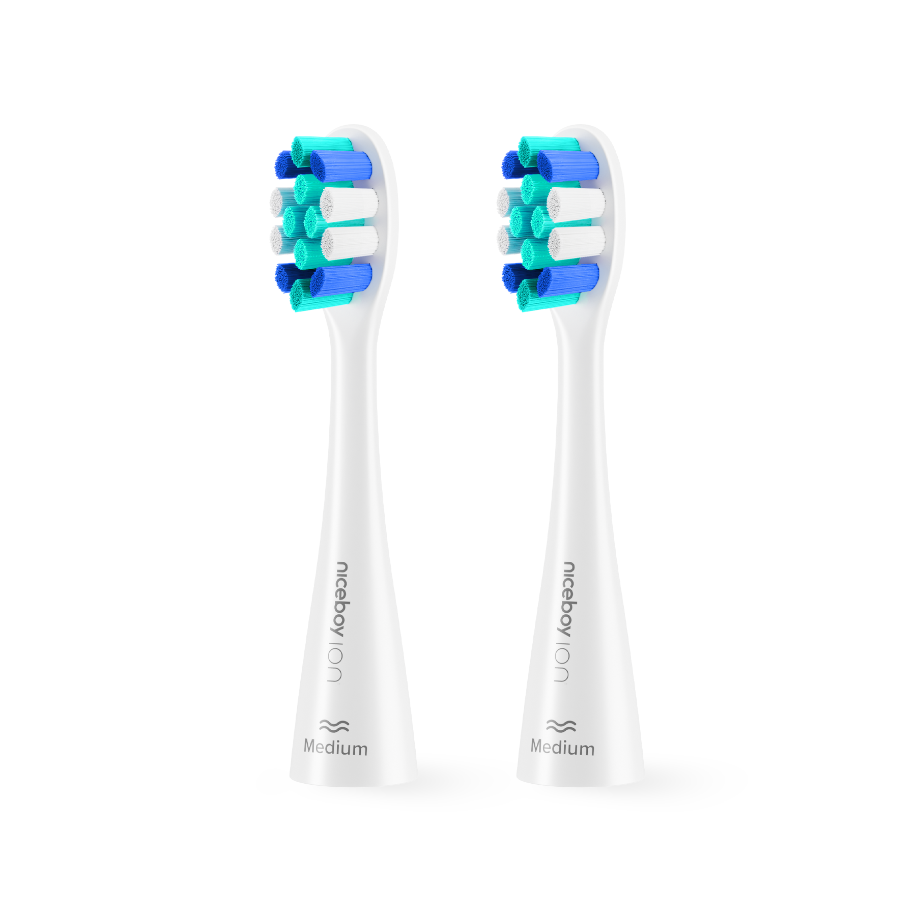 Náhradní hlavice Sonic Lite Medium white 2 ks