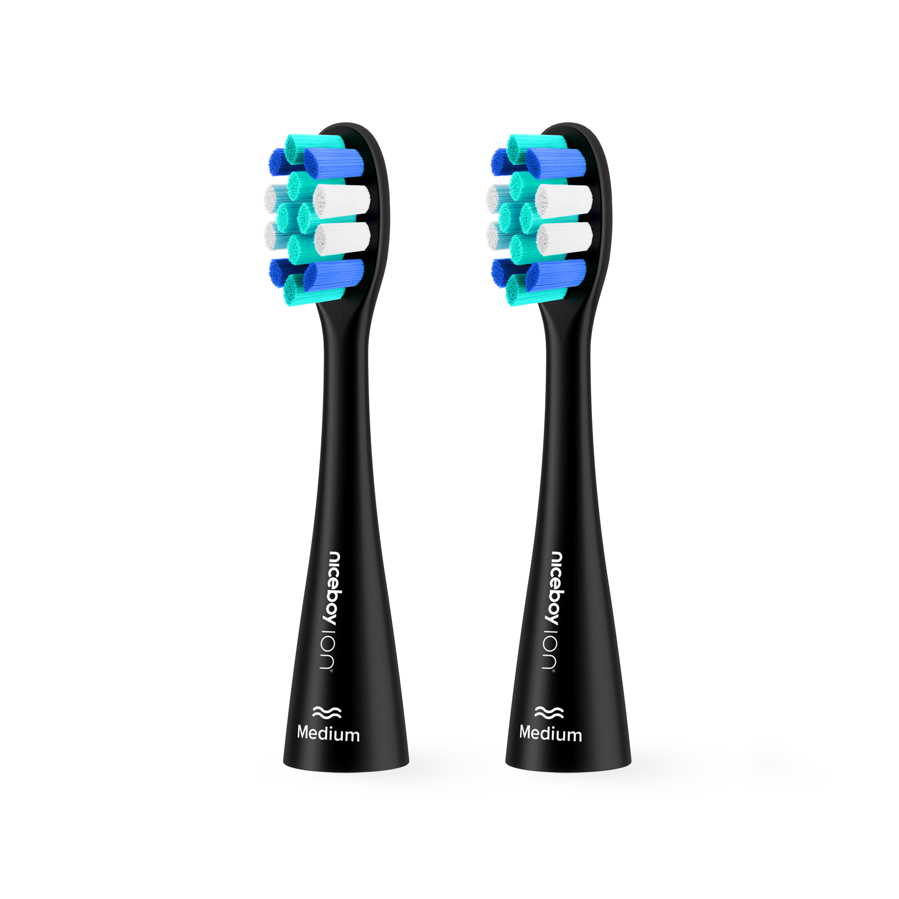 Náhradní hlavice Sonic Lite Medium black 2 ks