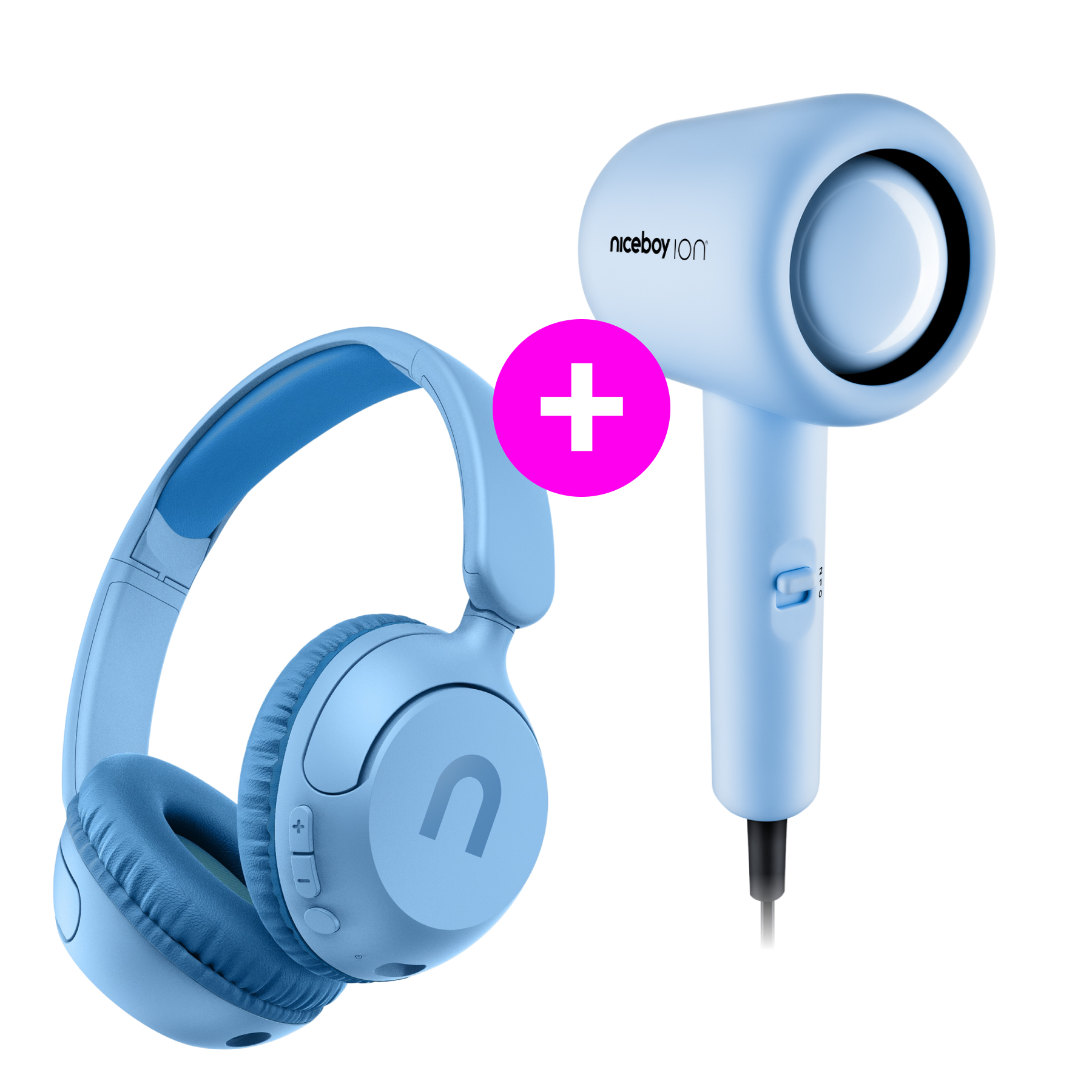 Zestaw promocyjny Kiddie 2 Blue + AirSonic Pop Blue