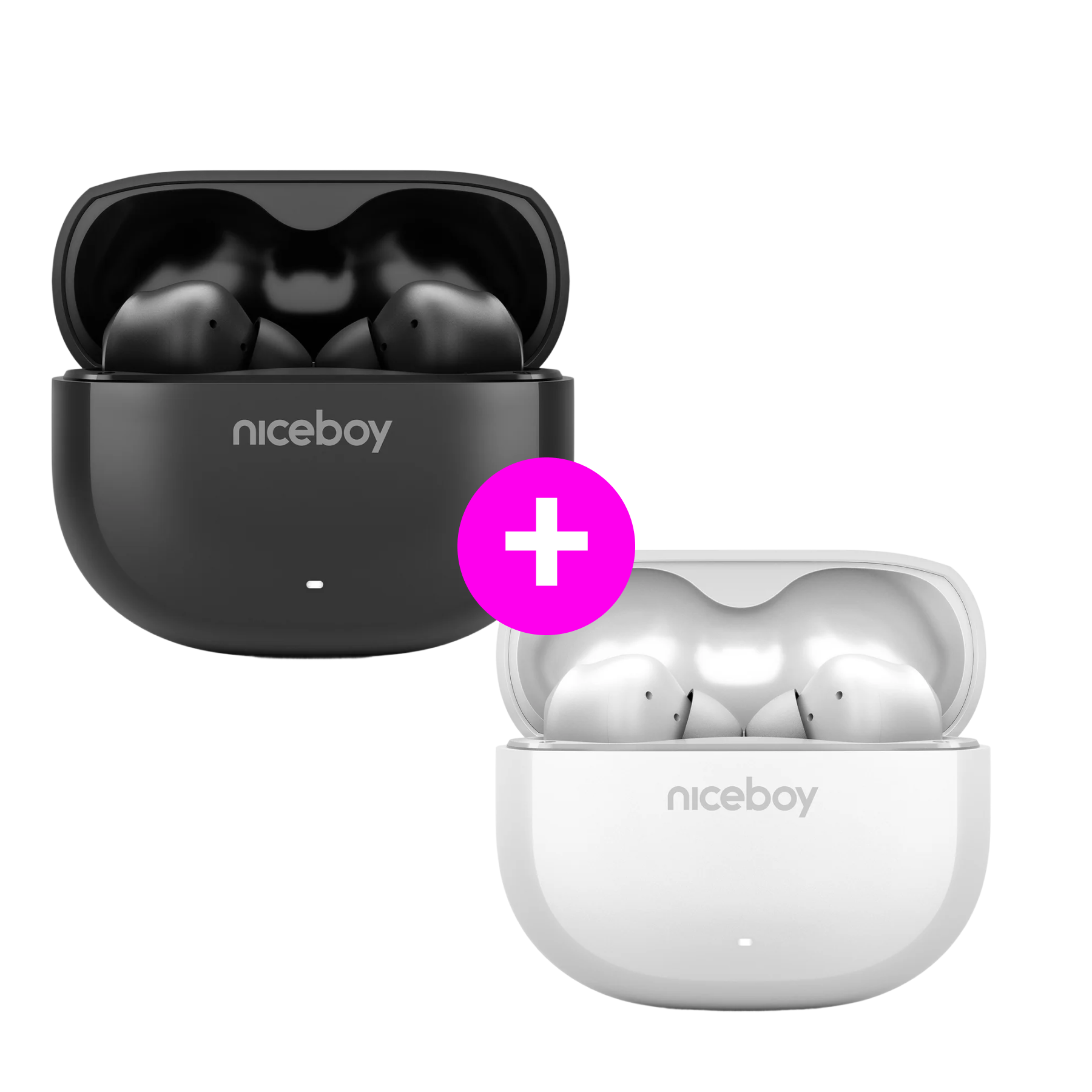Zestaw promocyjny 2× Pins 4 Black + White