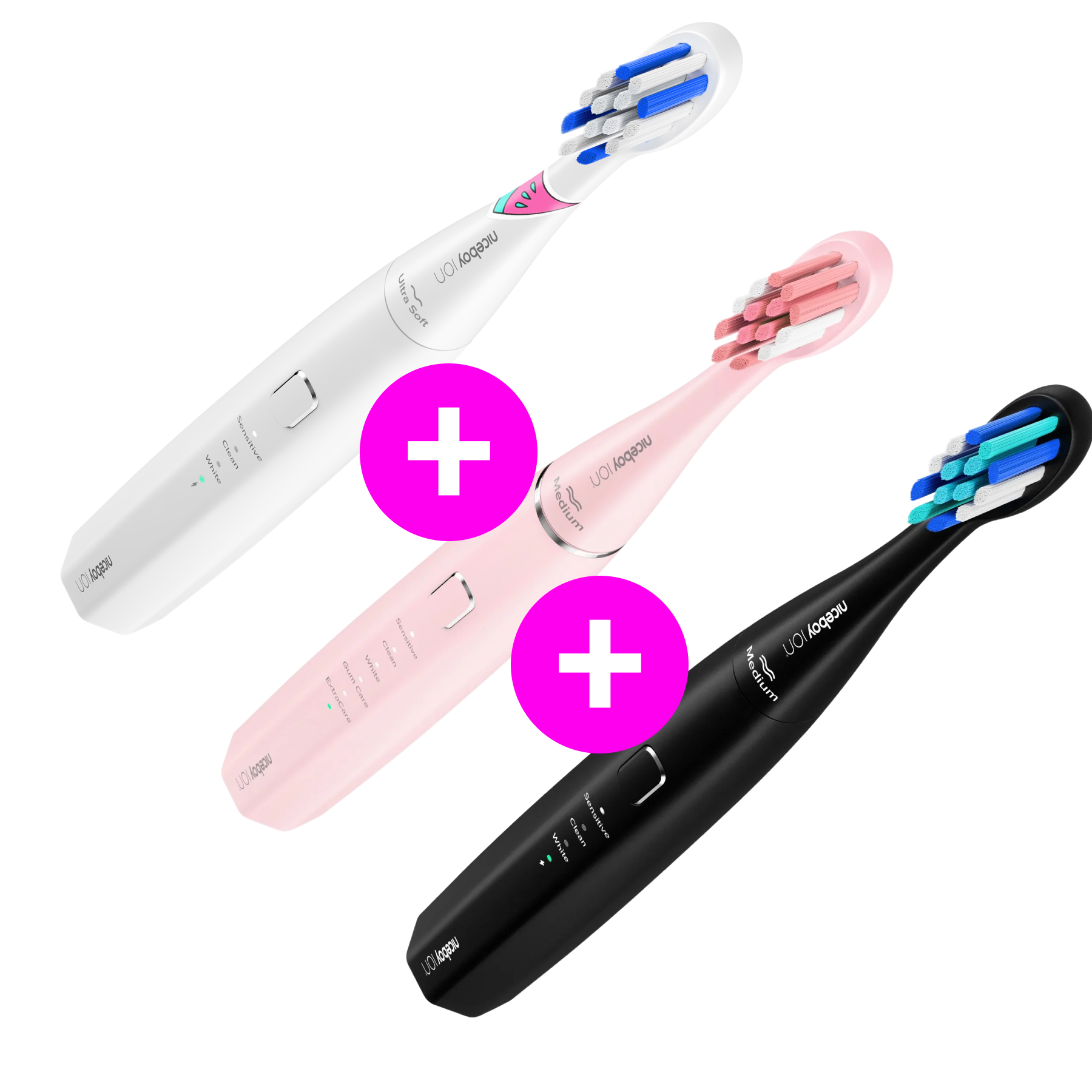 Zestaw promocyjny Sonic Kids + Sonic Pink + Sonic Black