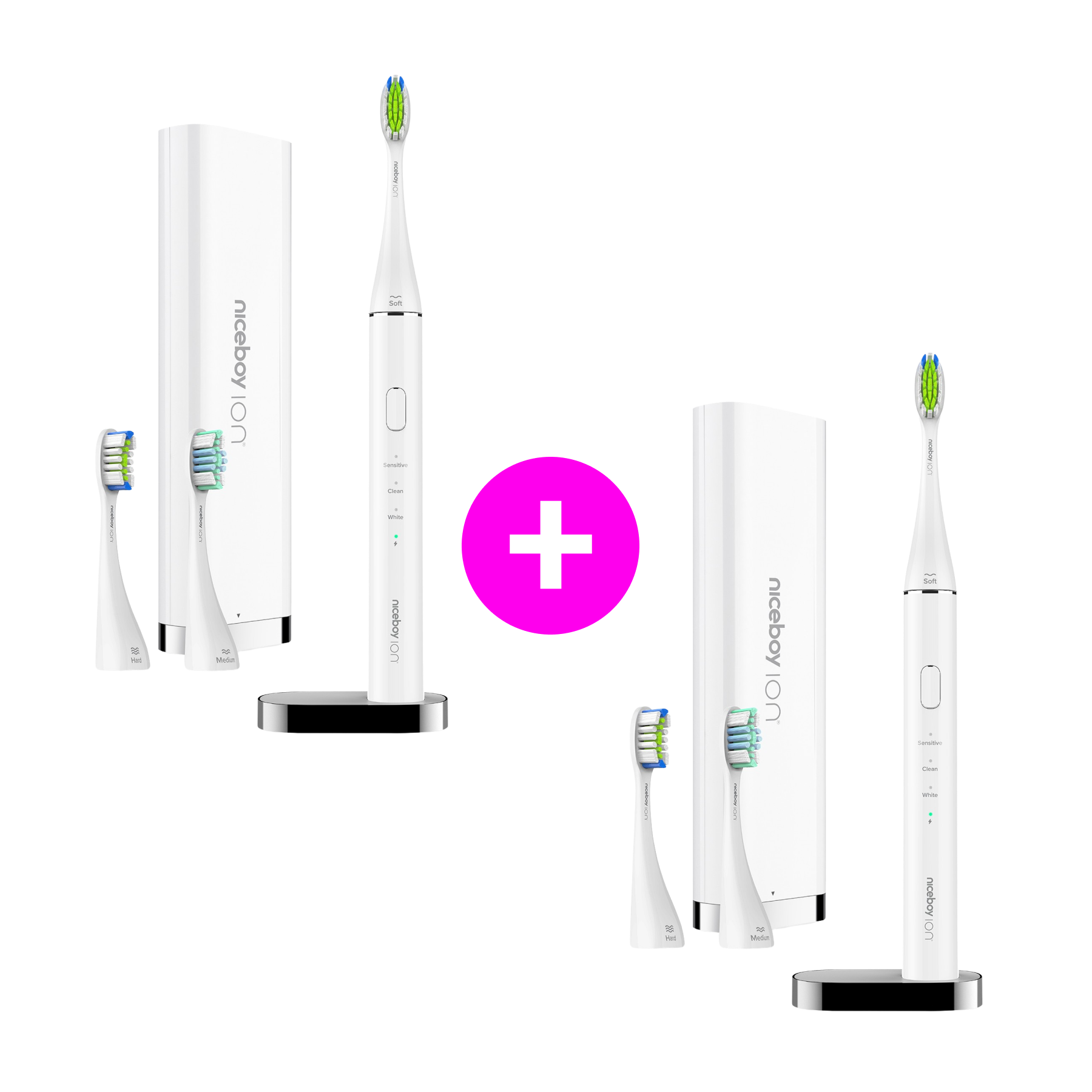 Zestaw promocyjny 2× Sonic Pro UV White