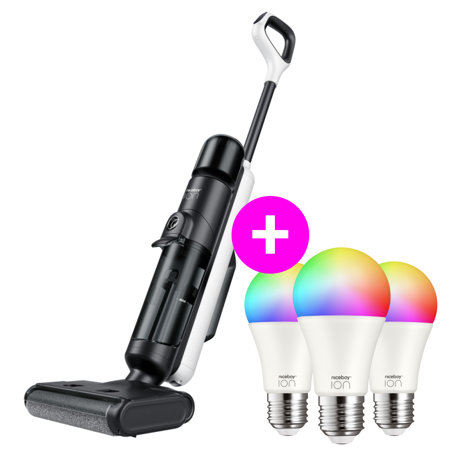 Zestaw promocyjny Hurricane W9 + 3× SmartBulb RGB E27 12W