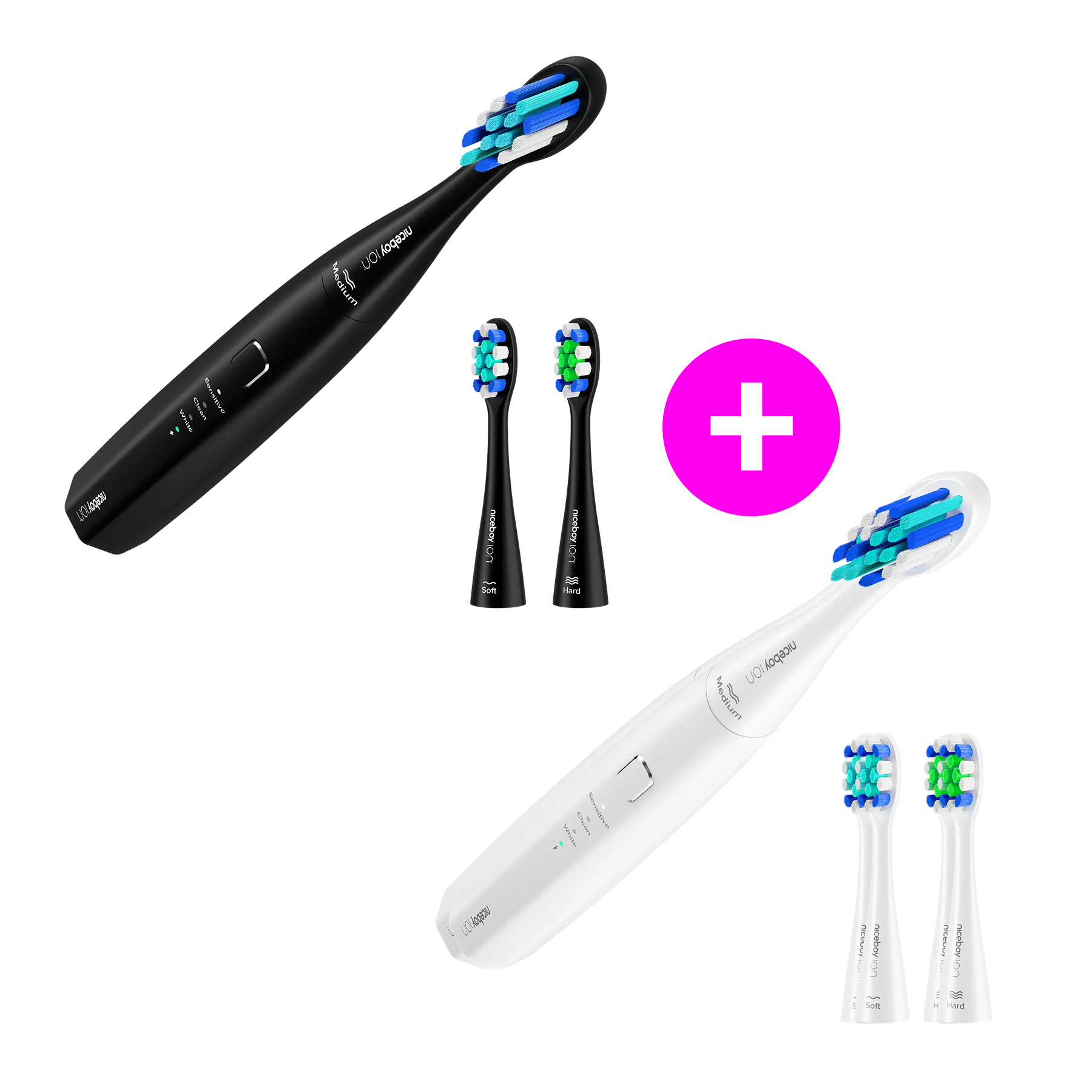 Zestaw promocyjny 2× Sonic Lite White + Black