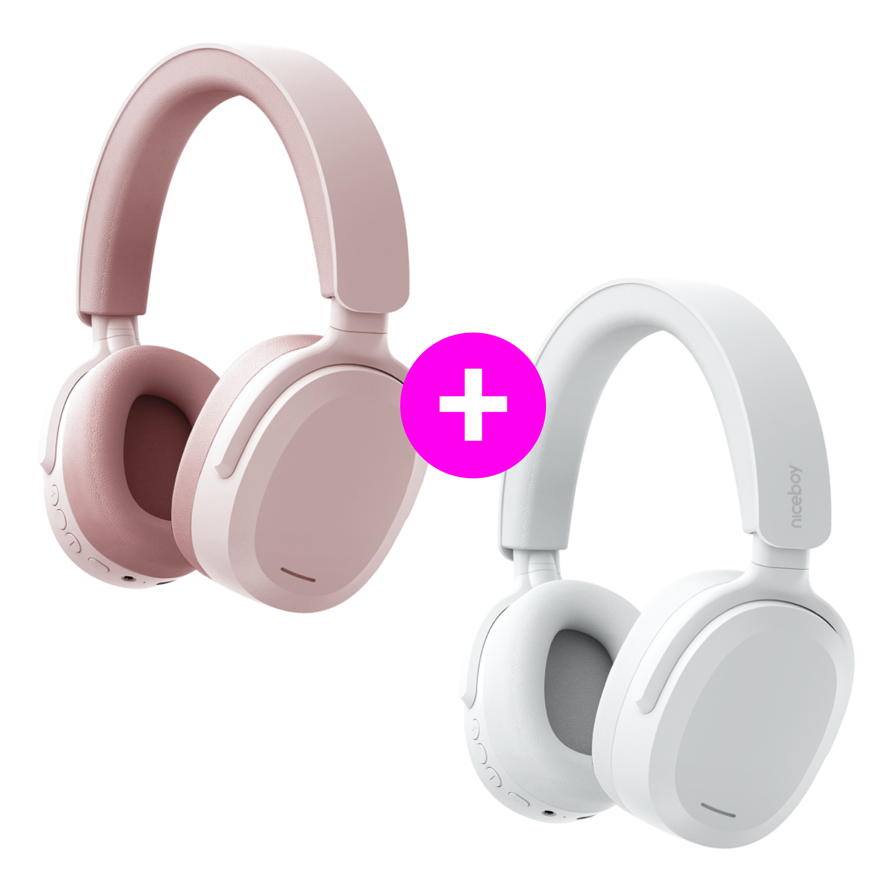Zestaw promocyjny 2× Sora Pink + White