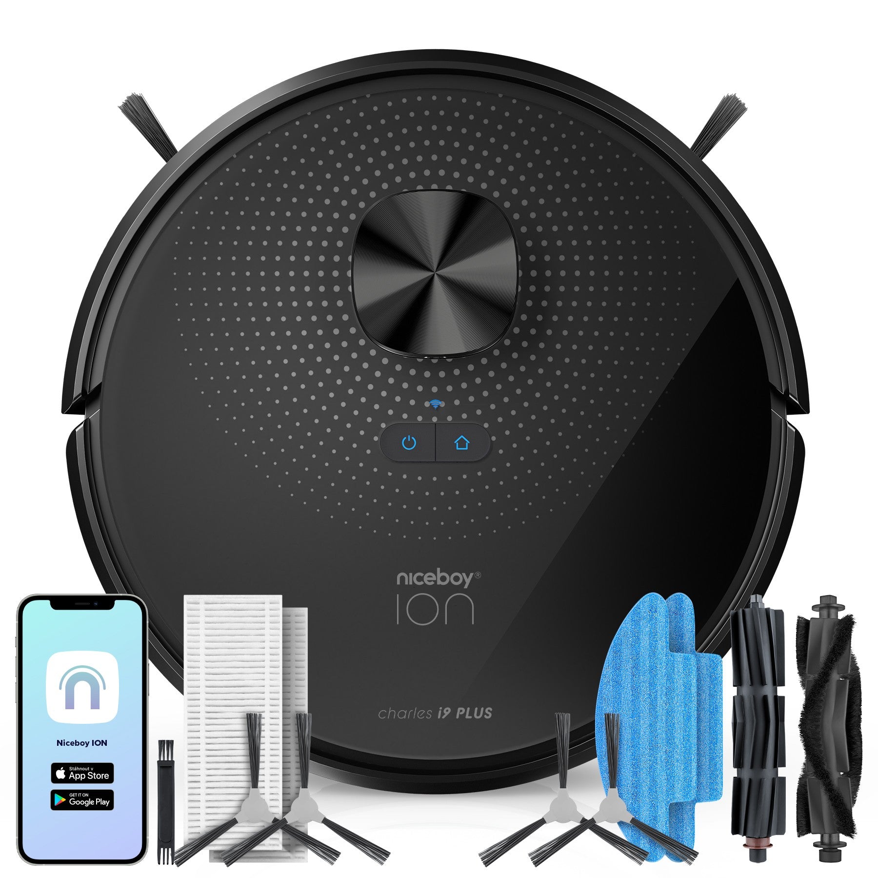Charles i9 Plus Black