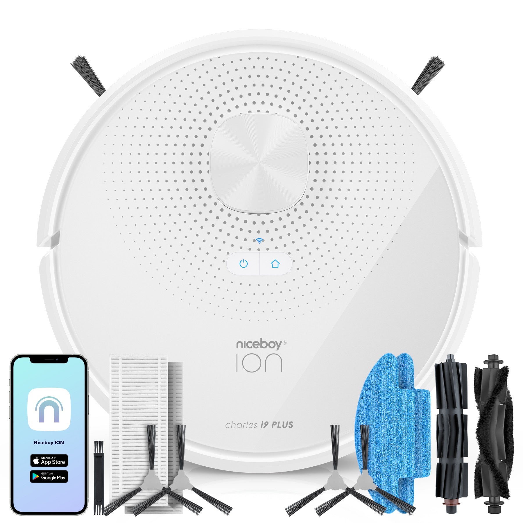 Charles i9 Plus White
