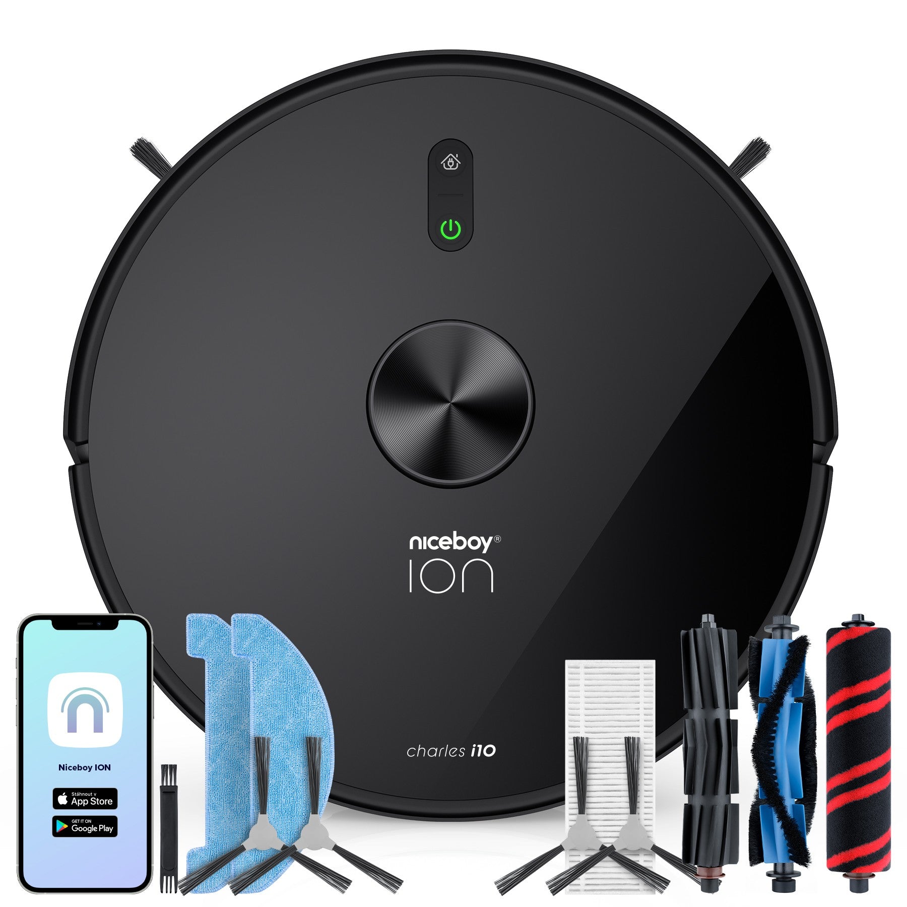 Charles i10 black