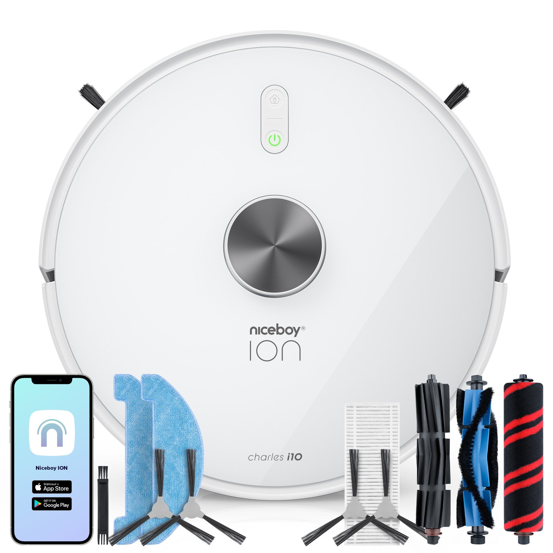 Charles i10 white