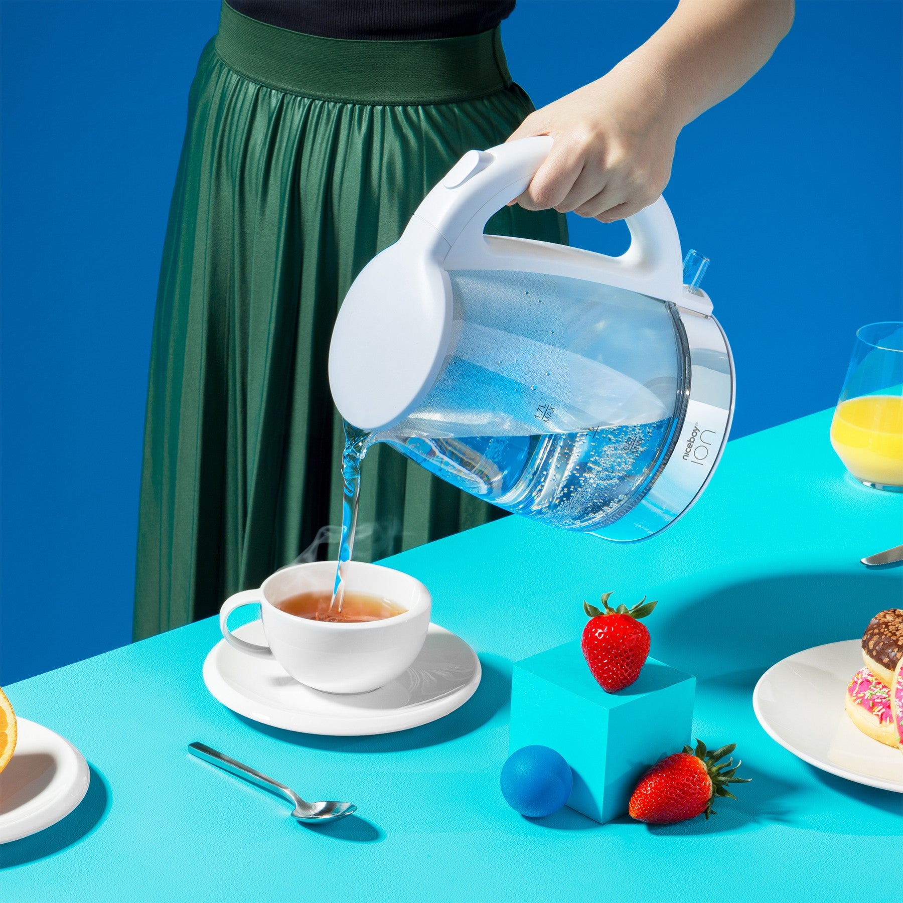 Kettle K1 Crystal Glass Black