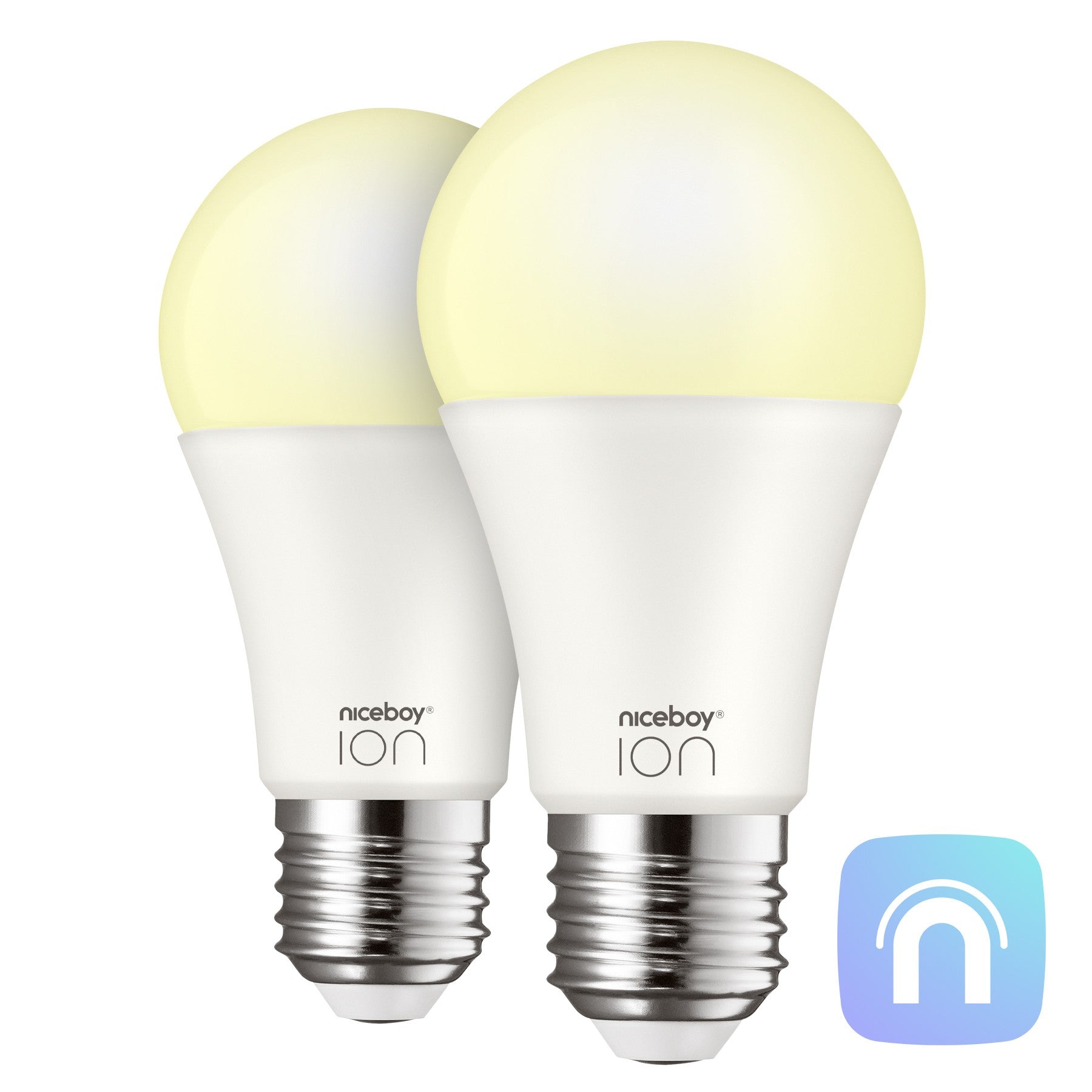 SmartBulb AMBIENT 9W - E27 SET 2 ks