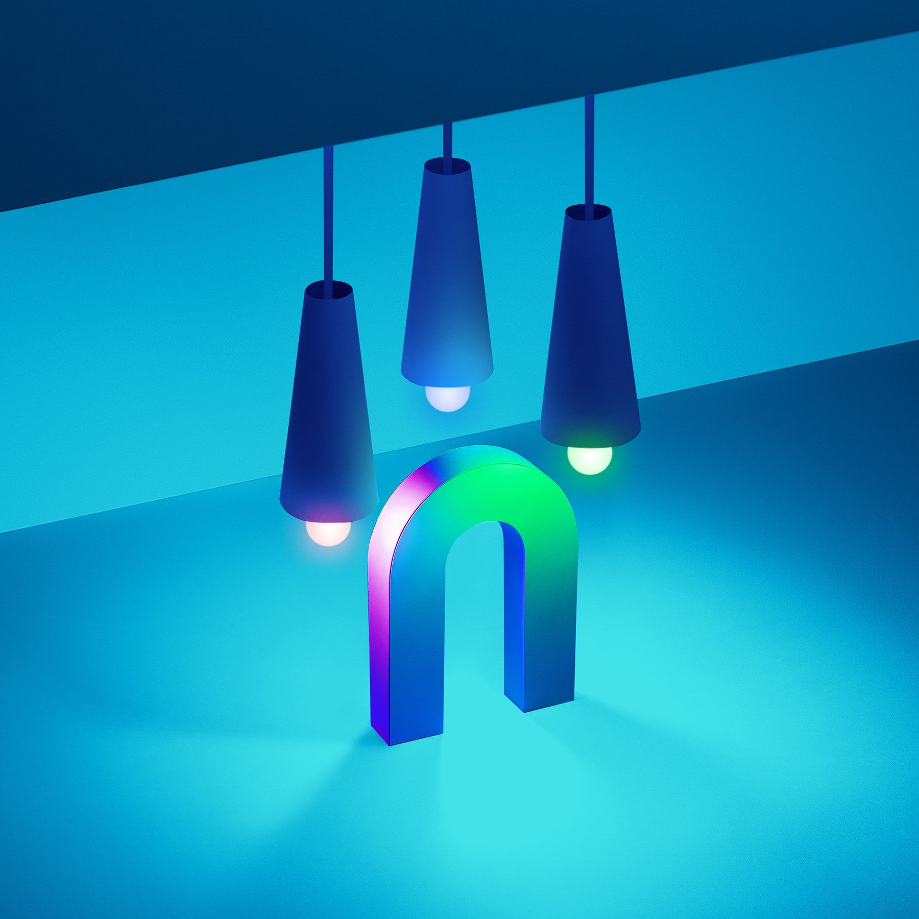 SmartBulb RGB E27 12W triple pack